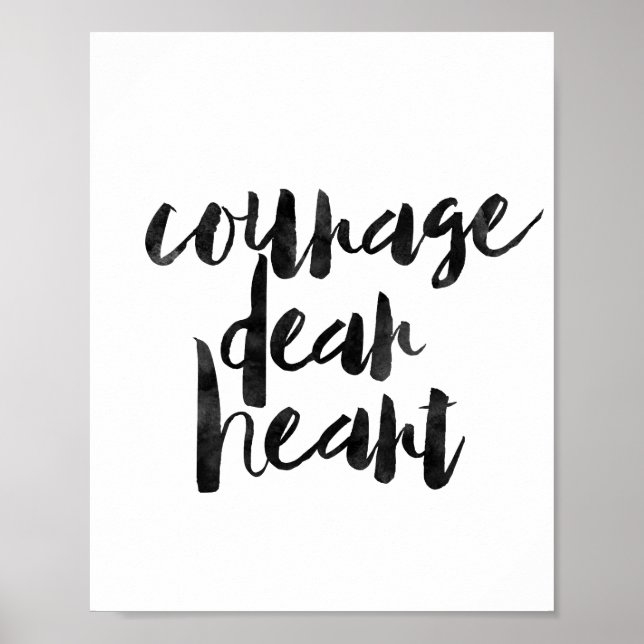 Courage Sehr herzlich Poster (Vorne)