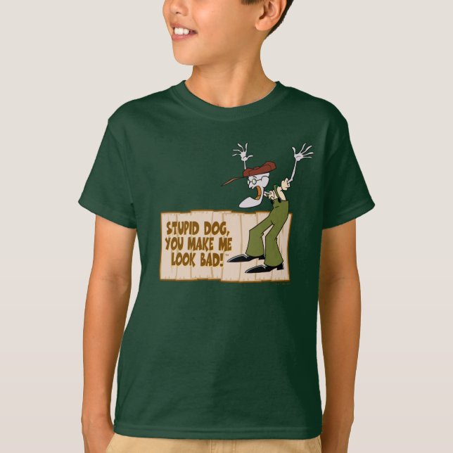 Courage the Cowardly Dog | You Make Me Look Bad! T-Shirt (Vorderseite)