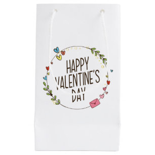Courbe Heureuse Sainte-Valentin simple   Sac Cadea