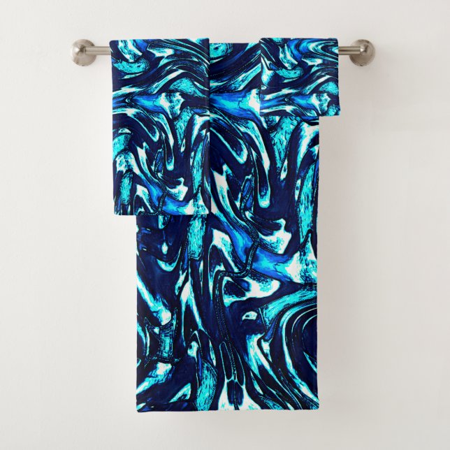 Courbes bleues et cyanes gâtées (En situation)