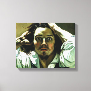 Courbet La Toile De L'Homme Désespérée Impression