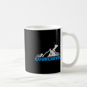 Courchevel Ski Snowboarden France Resort Distortio Kaffeetasse
