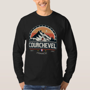 Courchevel Skigebiet in den französischen Alpen Ge T-Shirt
