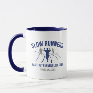 Coureurs lents de café Mug