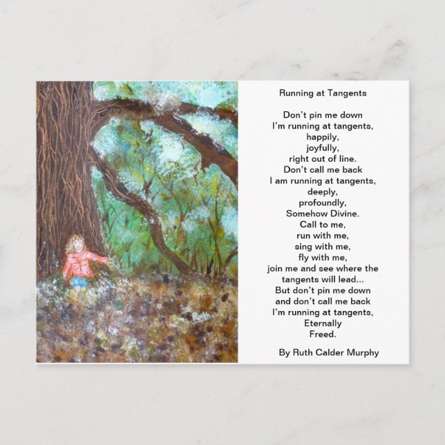 Courir à la carte postale Tangents (Devant)