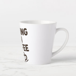 Courir sur Café & Délais - Mug Drôle