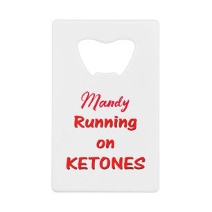 Courir Sur Ketones Typographie Bouteille Ouverture