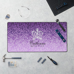 Couronne brillante luxe violet
