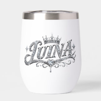 Couronne de diamants de luxe LUINA Cadeau de nom p