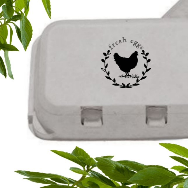 Couronne de fleurs œufs frais élégant Tampon à œuf (Créateur téléchargé)