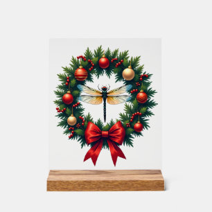Couronne de Noël Libellule