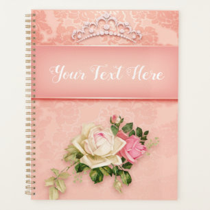 Couronne et Rose rose