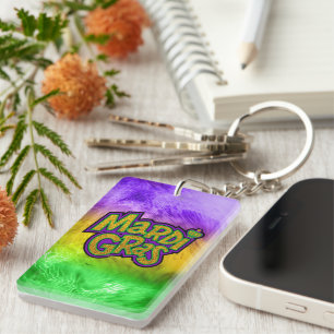 Couronne festive de SlipperyJoe thème Mardi Gras r
