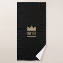 Couronne noire et roi d'or