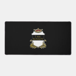 Couronne Royale de Luxe Crête Bouclier Or Royal