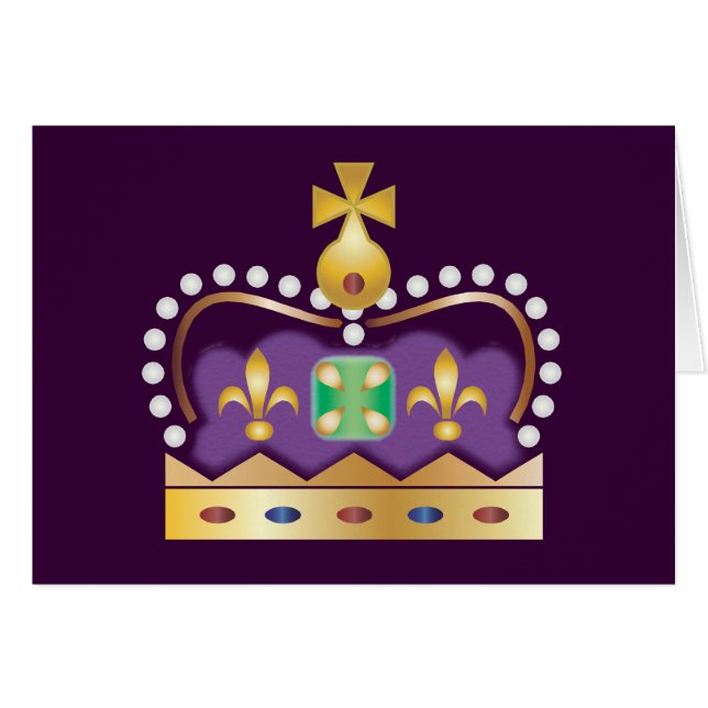 Couronne royale traditionnelle (Devant horizontal)