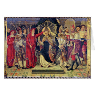 Couronnement de pape Celestine V en août 1294