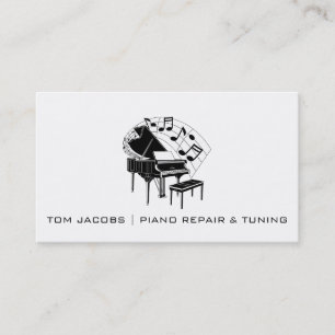 Cours de piano, réglage de piano et Carte de visit