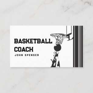 Cours d'entraîneur de basket-ball Carte graphique 