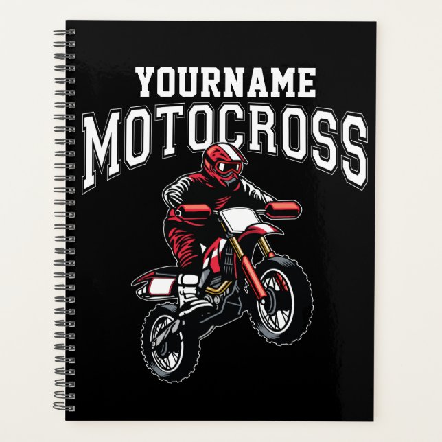 Course Motocross Dirt Bike Rider personnalisée (Devant)