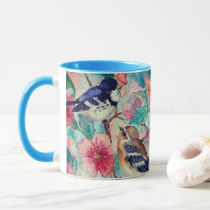 Courship - Aquarellmalerei Tasse