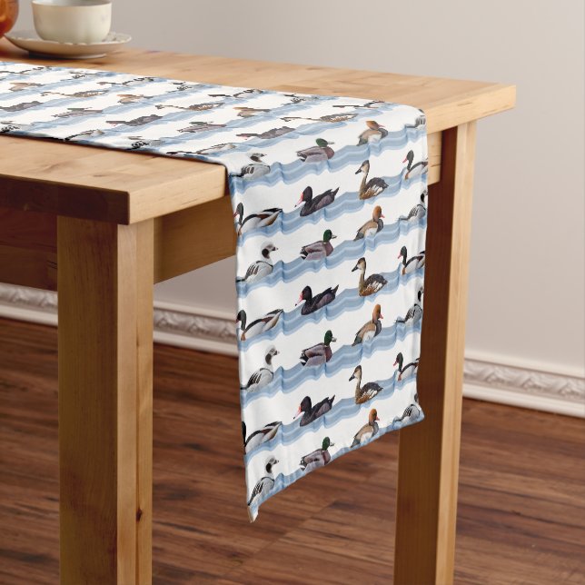 Court Chemin de table Dandy Ducks (choisissez la couleur (In Situ)