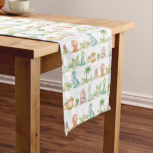 Court Chemin de table dinosaure