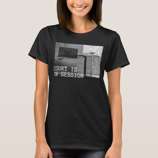 Court in Session Basketballspieler T-Shirt (Vorderseite)