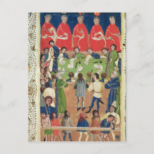 Court of King's Bench, Westminster Hall, c.1460 Postkarte