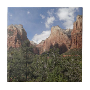 Court of the Patriarchs II im Zion-Nationalpark Fliese