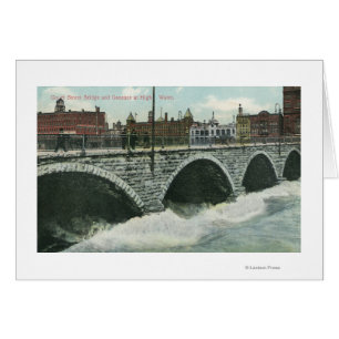 Court Street Bridge et Genesee à High Water