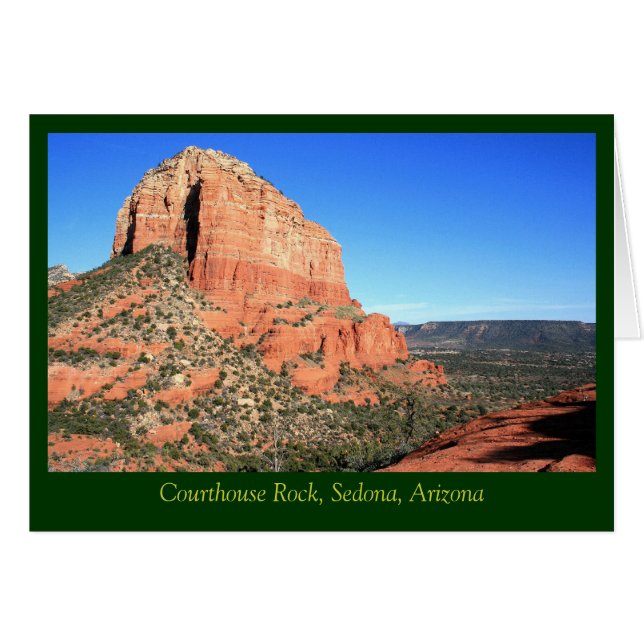 Courthouse Rock & Sedona Valley (Devant horizontal)