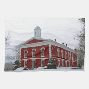 Courthouse Snow Handtuch
