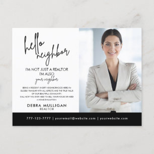 Courtier immobilier Carte postale moderne