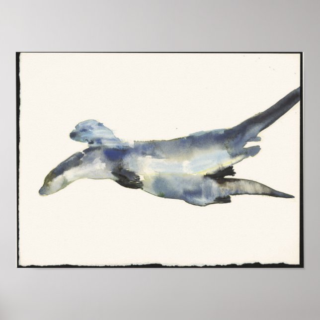 Courting Otters Poster (Vorne)