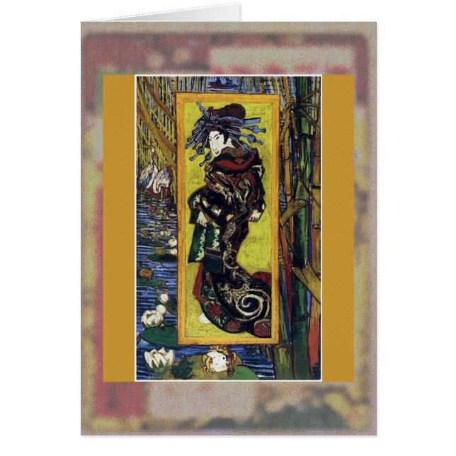 Courtisane (après Eisen) par Van Gogh (Devant)