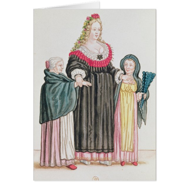 Courtisane vénitienne (Devant)