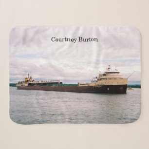 Courtney Burton sherpa-Decke Sherpadecke