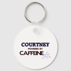 Courtney trieb durch Koffein an Schlüsselanhänger