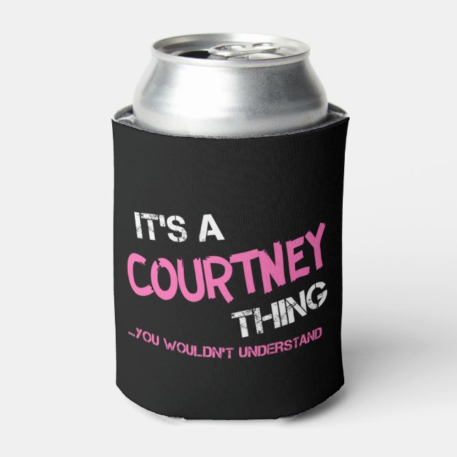 Courtney, was man nicht verstehen würde dosenkühler (Kanne Vorderseite)