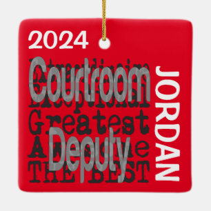 Courtroom Stellvertretender Sonderbeauftragter CUS Keramikornament