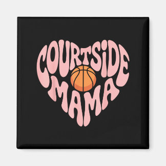 Courtside Mama Basball Mom Spieltag 1 Magnet