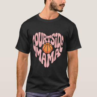 Courtside Mama Baseball-Mama Game Day 1 T-Shirt
