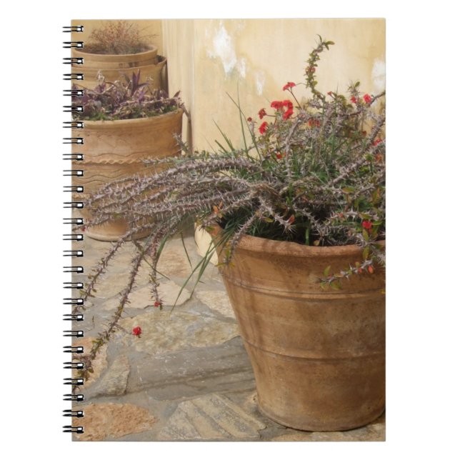 Courtyard Garden Notebook Notizblock (Vorderseite)