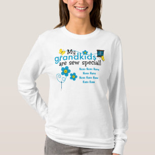 Cousez le T-shirt personnalisé par Grandkids
