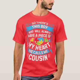 Cousin Autismus für Männer Frauen Mädchen Kinder T T-Shirt