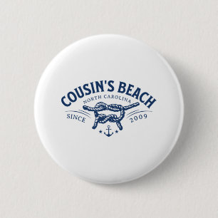 Cousin Beach NC Der Sommer I wurde Hübsch Button