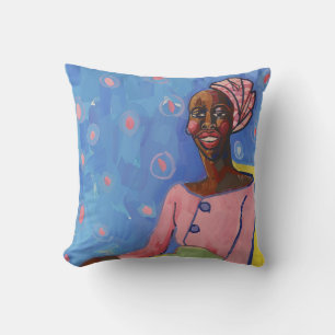 Cousin Betty von KAB Throw Pillow Kissen