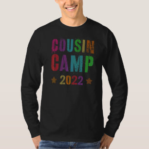 Cousin Camp 2022 Oma Opa Sleepaway Sign Au T-Shirt