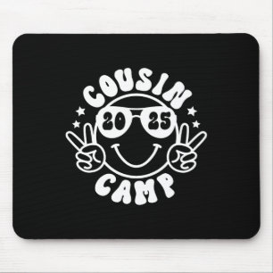 Cousin Camp 2025 Camper Camping Lagerfeuer Sommer Mousepad